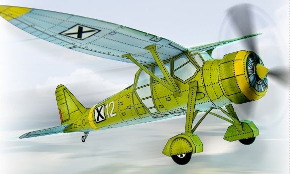 Caproni Fazan paper model