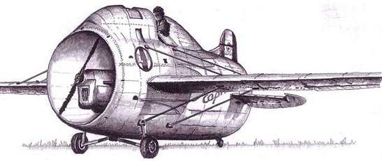 Caproni Stipa sketch