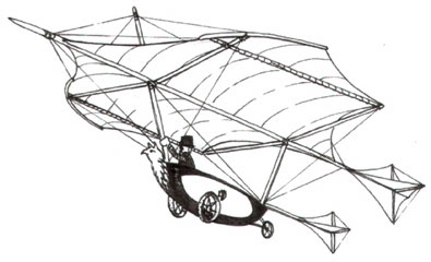 Cayley Flying Glider
