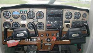 Cessna 152 Cockpit