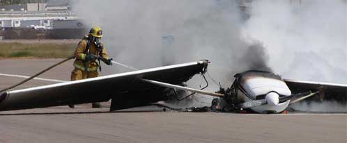 Cessna-150-Fire