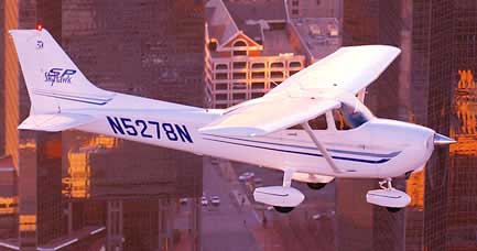Cessna 172 light aircraft model