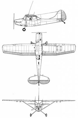 cessna front view