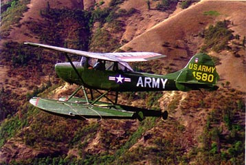 Birddog with floats-Cessna