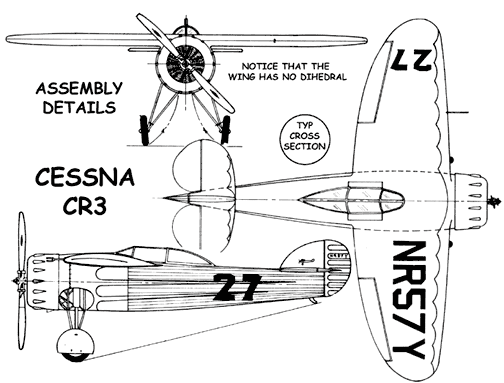 Cessna CR-3 views