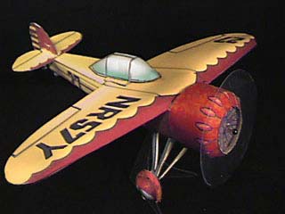 Cessna CR-3 Racing Plane paper model