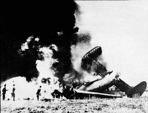 Consolidated B-24 Crash
