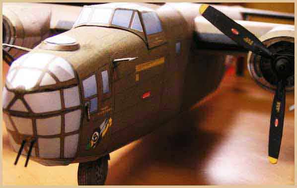 B-24 WWII Liberator Heavy Bomber