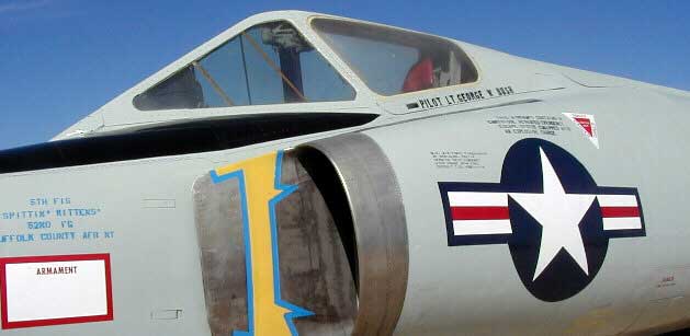 convair f 102 f-102 george w bush aircraft national guard close up image