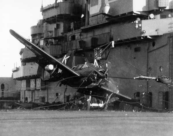 Curtiss SB2C Helldiver Crash