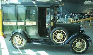 us mail truck model t van usmail