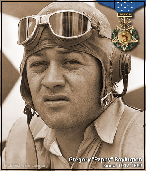 Photo of aviator Pappy_Boyington