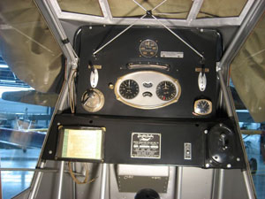 Curtiss Robin Cockpit