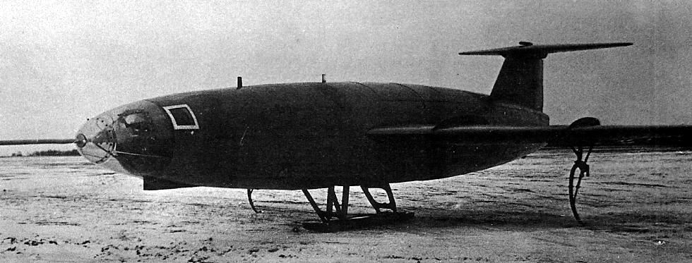 DFS-346 on landing skid