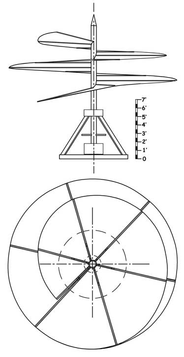 Two view of the DaVinchi Screw