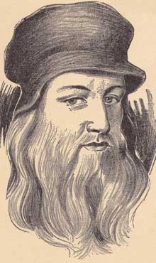 Leonardo DaVinchi portrait