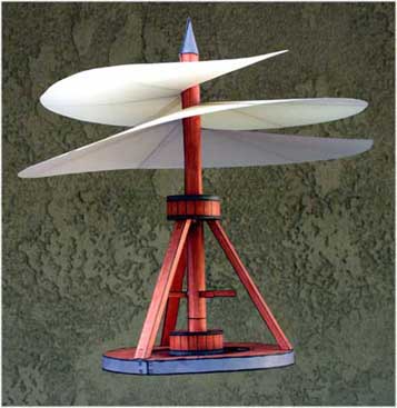 DaVinci Aerial Screw model