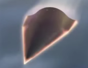 HTV-2 burning up in the atmosphere