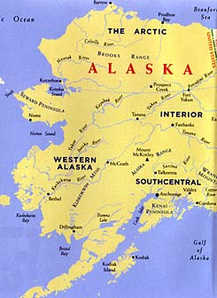 Map O' Alaska