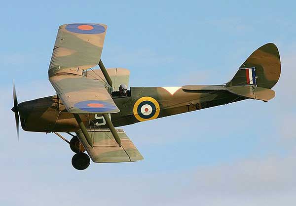 de Havilland Tiger Moth camo