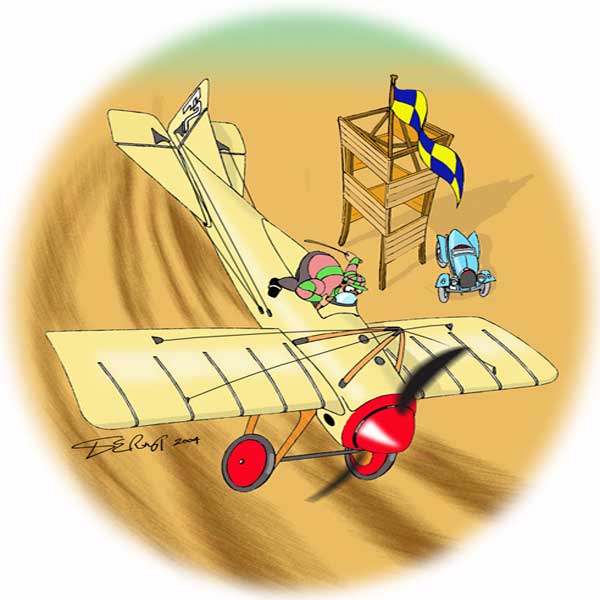 Deperdussin Racer original artwork