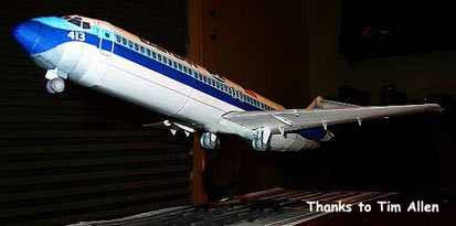 DC-9 model by Tim Allen