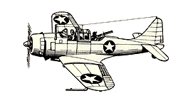 Douglas Dauntless Drawing