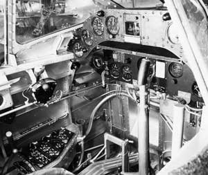 Cockpit of Pre-War Douglas TBD Devastator