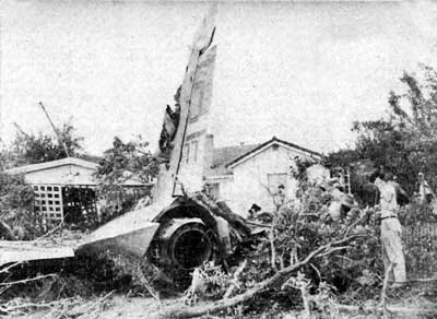 Douglas F4D Skyray Crash