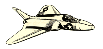 Sketch Douglas F4D Skyray