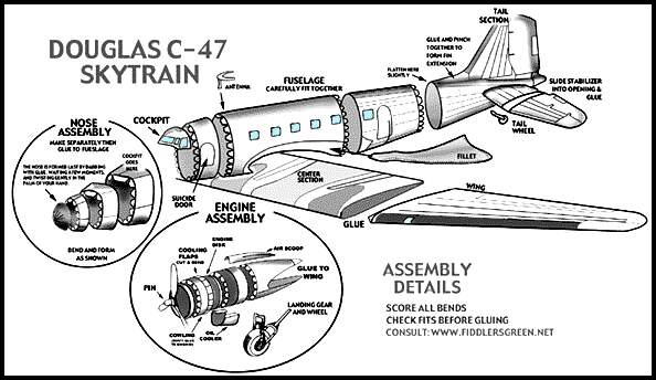 Assembly Details, Douglas Skytrain