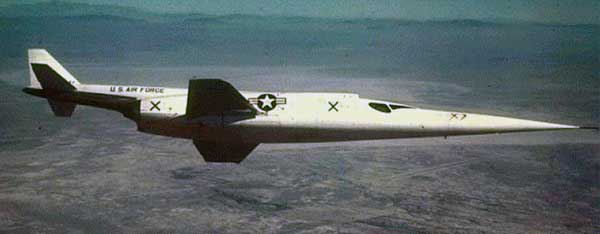 Douglas X-3 Stiletto in flight
