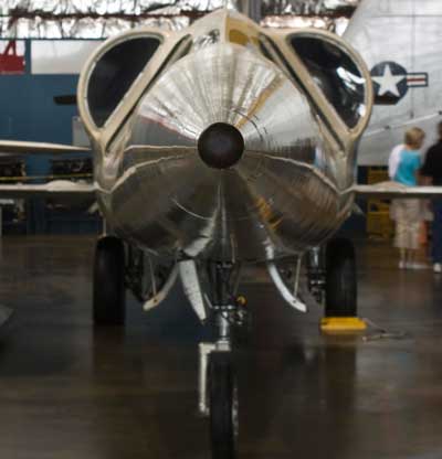 Douglas X-3 Stiletto Front View