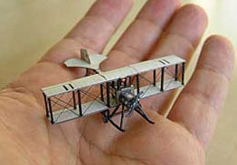 Mini Model Eardley Billings Biplane
