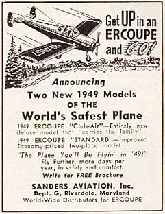 Ercoupe Advertisement