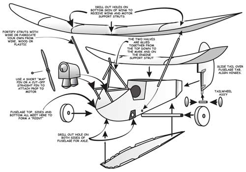 Flying Flea Assembly Details