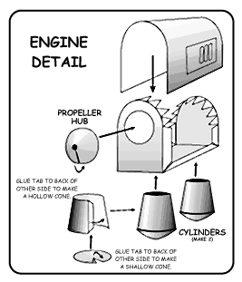 Flying Fle Engine Detail