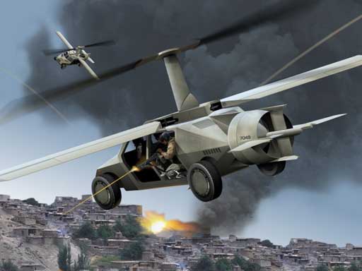 Flying Humvee downloadable cardmodel