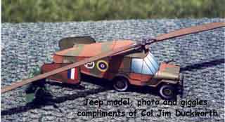 Jim Duckworth's Flying Jeep