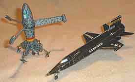 Focke-Wulf (FW) Triebflugel and X-15