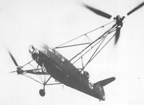 Fa-223 in flight