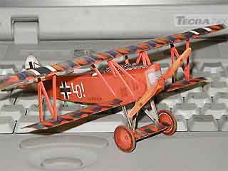 Wayne White's Fokker DVII Cardmodel