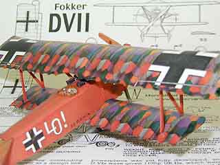 Wayne White's Fokker DVII Cardmodel