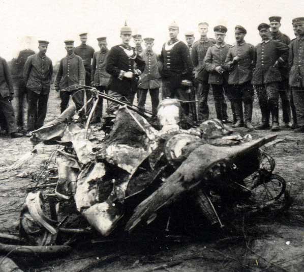 Fokker E.III Crash