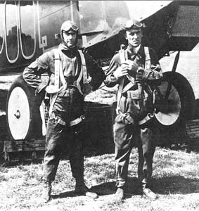 Fokker T-2 record fliers