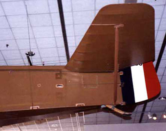 Fokker T-2 tail