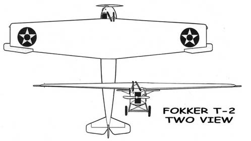 fokker T-2 two vu