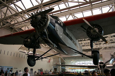 Ford Trimotor at the NASM, in Washington DC