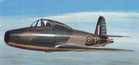 Gloster E28 first British Jet plane