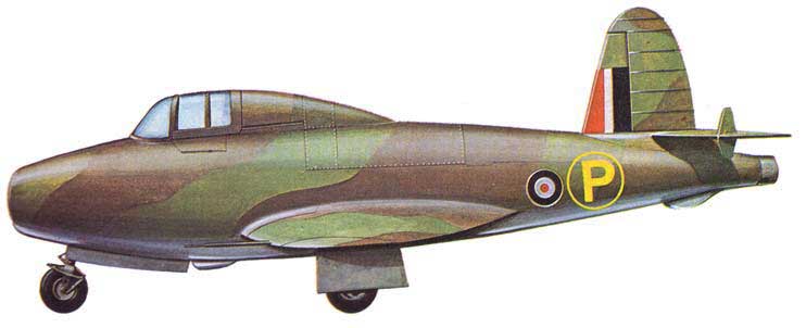 Gloster E28 first British Jet plane